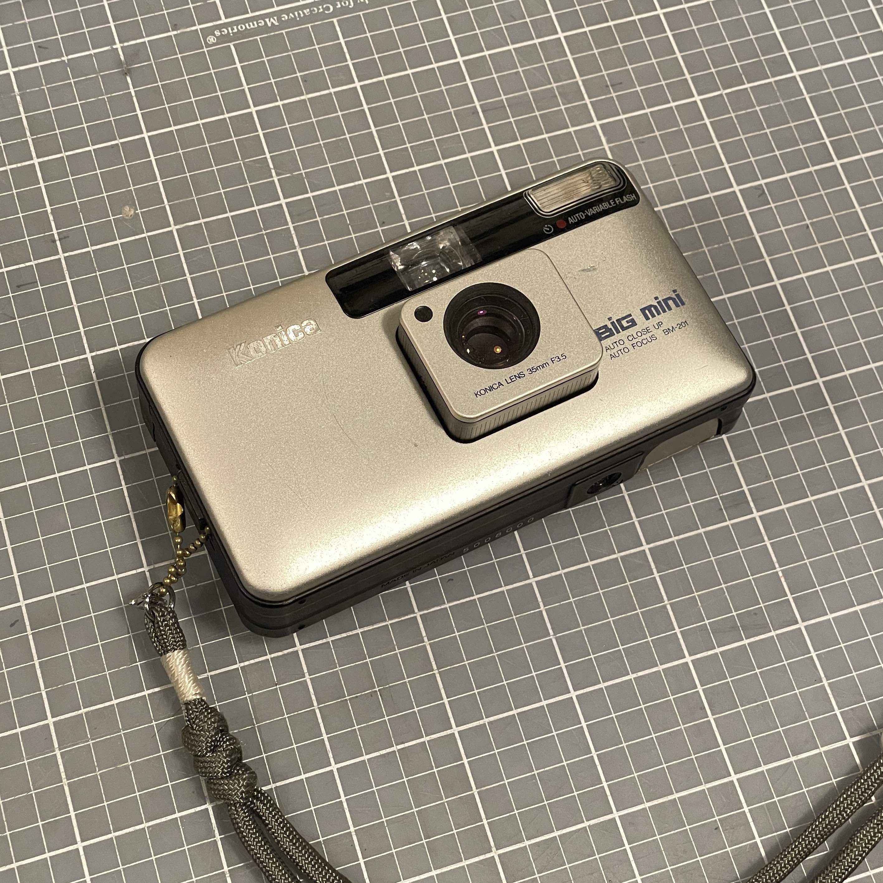 Konica Big Mini film camera