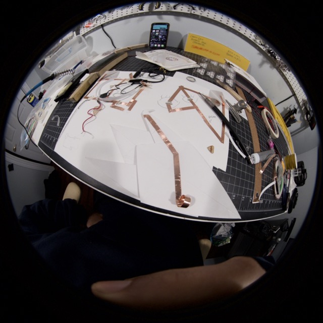 Origami bird prototype V1 process