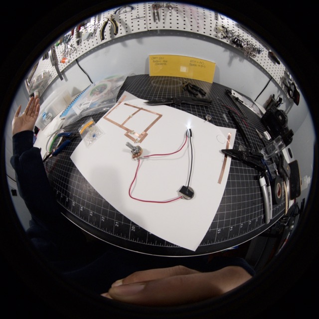 Circuit with fader componen