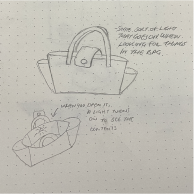 Lunch bag sketch