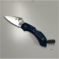 Folding knife interaction: When the lock is secured, open or closed, there is a small indicator light. Also when you grip the handle in the open position, there is a light to illuminate what youre cutting