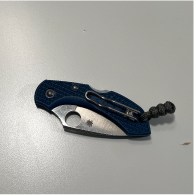 Folding knife interaction: When the lock is secured, open or closed, there is a small indicator light. Also when you grip the handle in the open position, there is a light to illuminate what youre cutting