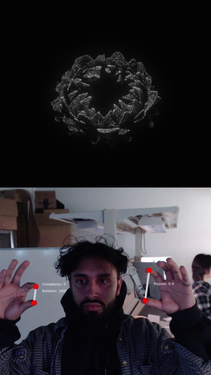 Interaction exploratio - MediaPipen