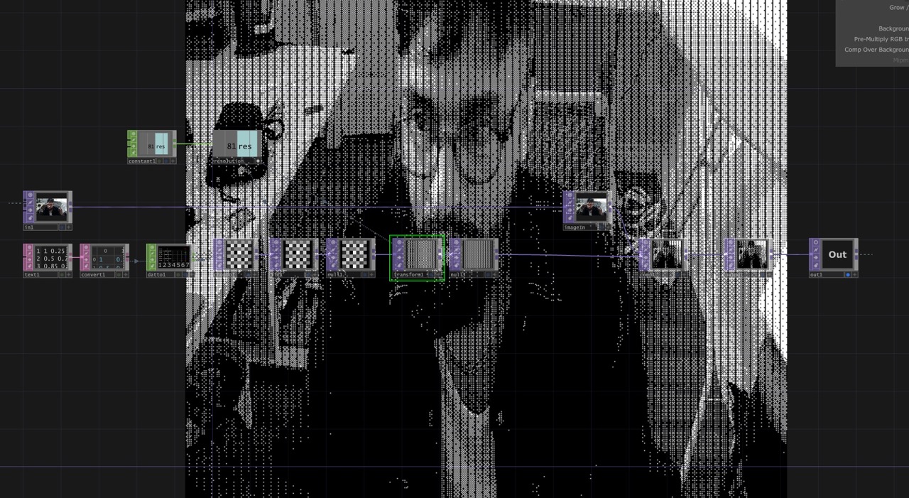 Aesthetic exploration - Dithering filter